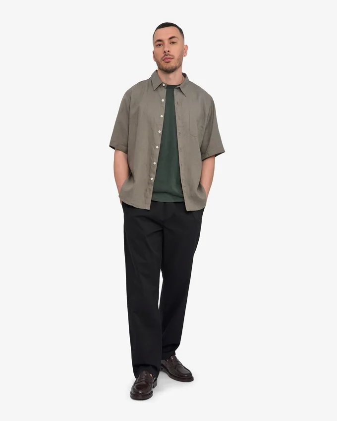 Organic Twill Pants – Tiefschwarz
