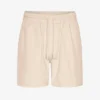 Organic Twill Shorts – Elfenbeinweiß