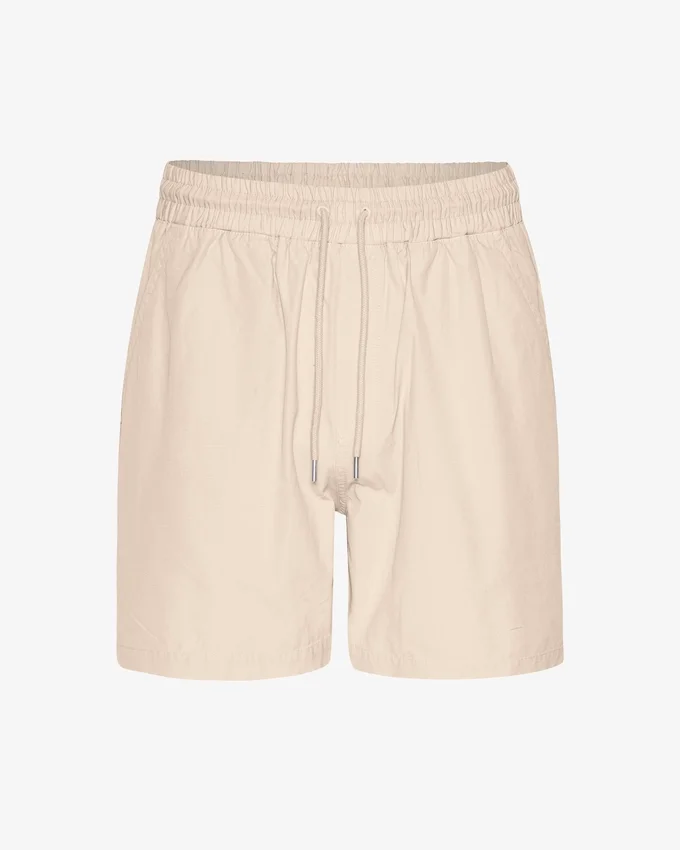 Organic Twill Shorts – Elfenbeinweiß
