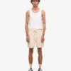 Organic Twill Shorts – Elfenbeinweiß