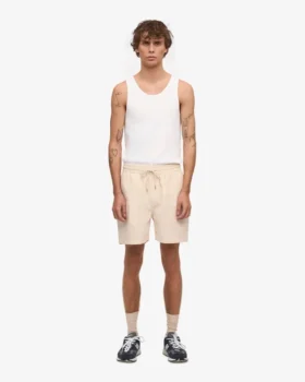 Organic Twill Shorts – Elfenbeinweiß
