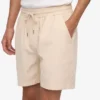 Organic Twill Shorts – Elfenbeinweiß