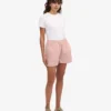 Organic Twill Shorts für Damen – Faded Pink