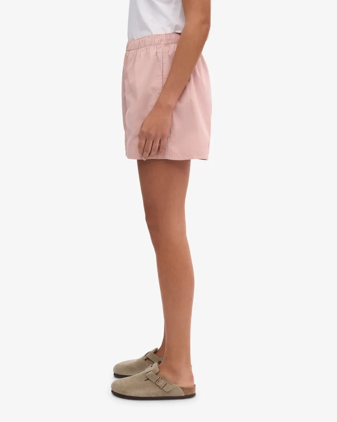 Organic Twill Shorts für Damen – Faded Pink