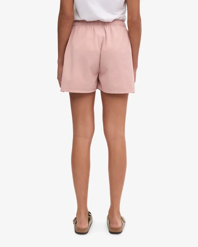Organic Twill Shorts für Damen – Faded Pink