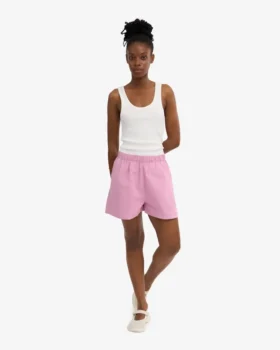 Organic Twill Shorts für Damen – Kirschblüte