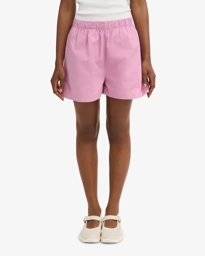 Organic Twill Shorts für Damen – Kirschblüte