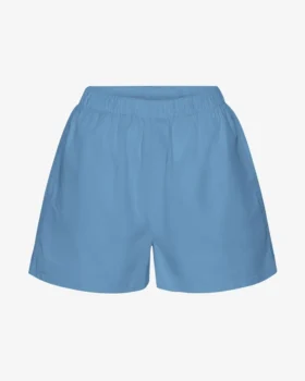 Organic Twill Shorts für Damen – Meeresblau
