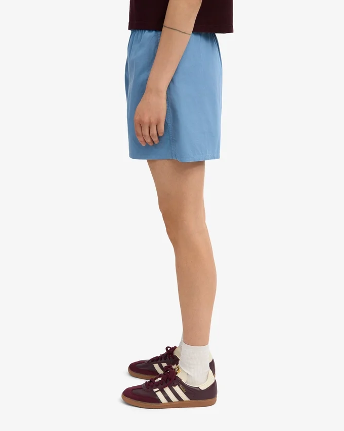 Organic Twill Shorts für Damen – Meeresblau