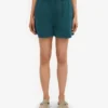 Organic Twill Shorts für Damen – Ozeangrün