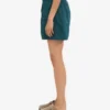Organic Twill Shorts für Damen – Ozeangrün