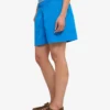 Organic Twill Shorts für Damen – Pazifikblau