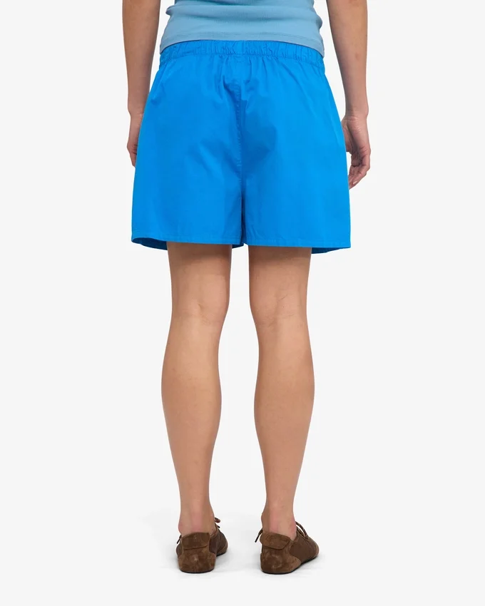 Organic Twill Shorts für Damen – Pazifikblau