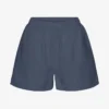 Organic Twill Shorts für Damen – Petrolblau