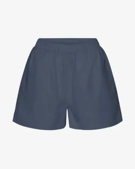 Organic Twill Shorts für Damen – Petrolblau