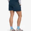 Organic Twill Shorts für Damen – Petrolblau
