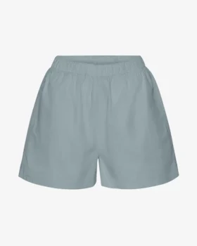 Organic Twill Shorts für Damen – Stahlblau