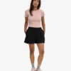 Organic Twill Shorts für Damen – Tiefschwarz