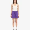 Organic Twill Shorts für Damen – Ultraviolett