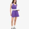 Organic Twill Shorts für Damen – Ultraviolett