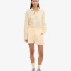 Organic Twill Shorts für Damen – Zartes Gelb