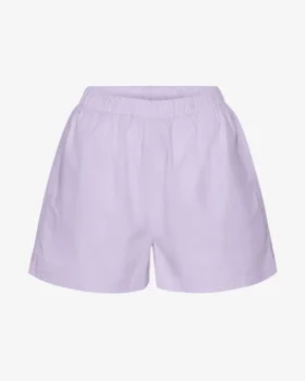 Organic Twill Shorts für Damen – Zartes Lavendel