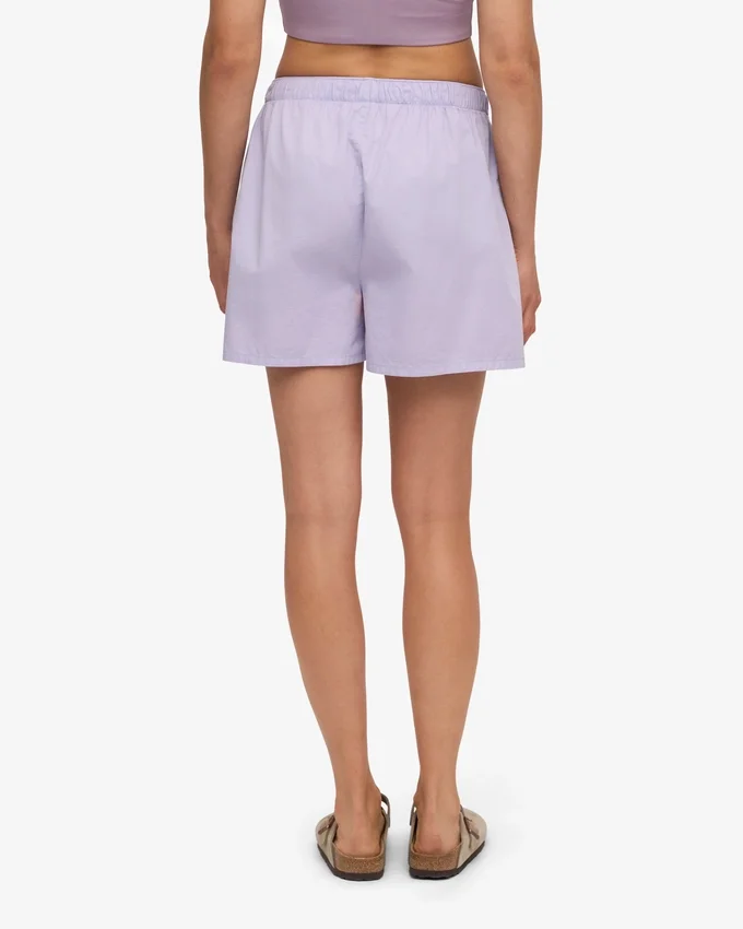 Organic Twill Shorts für Damen – Zartes Lavendel