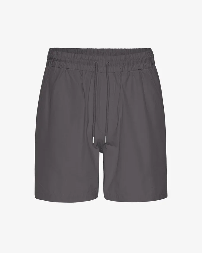 Organic Twill Shorts – Lava-Grau