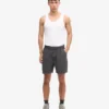 Organic Twill Shorts – Lava-Grau