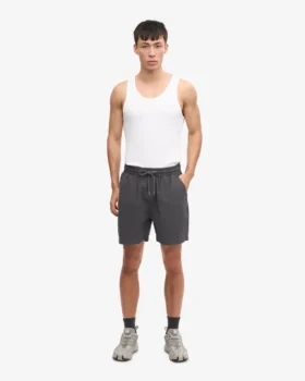 Organic Twill Shorts – Lava-Grau