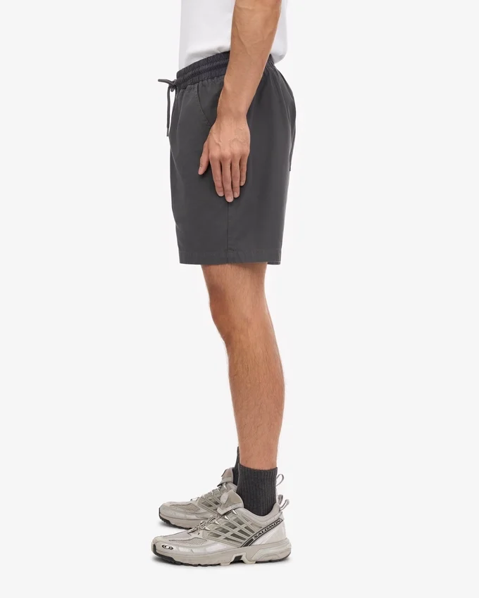 Organic Twill Shorts – Lava-Grau