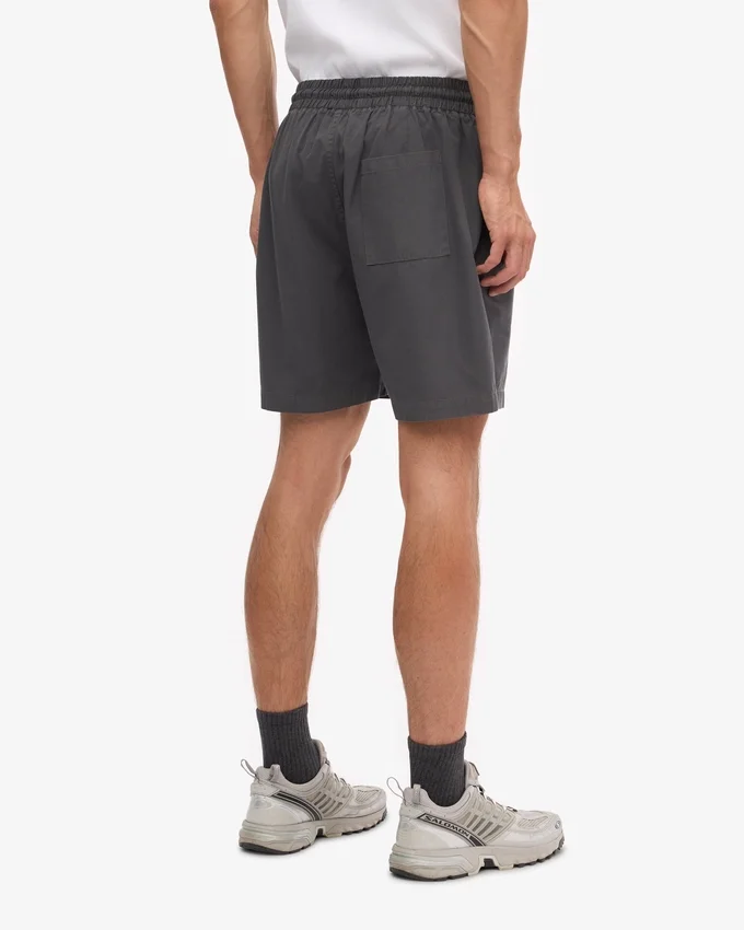 Organic Twill Shorts – Lava-Grau