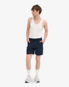 Organic Twill Shorts – Marineblau
