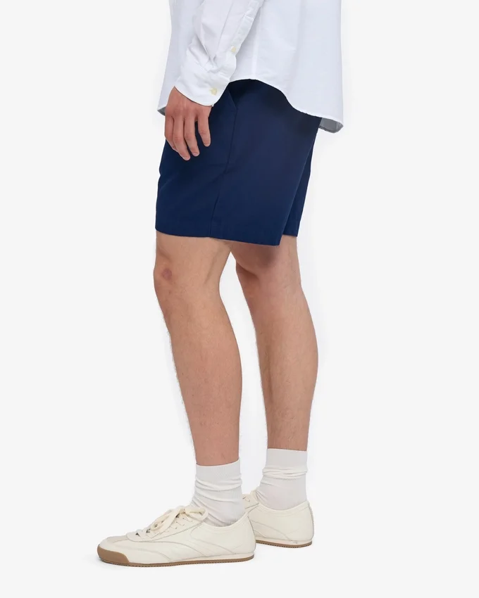 Organic Twill Shorts – Marineblau
