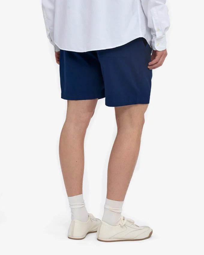 Organic Twill Shorts – Marineblau