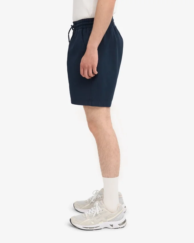 Organic Twill Shorts – Marineblau