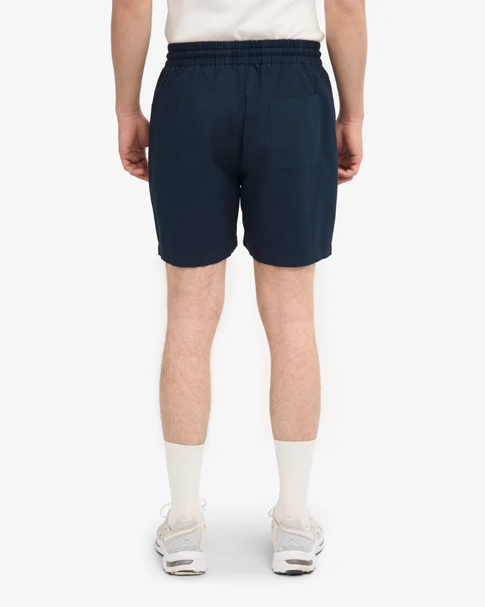 Organic Twill Shorts – Marineblau