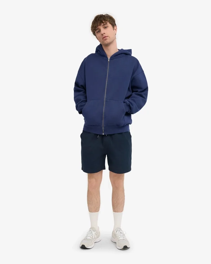 Organic Twill Shorts – Marineblau