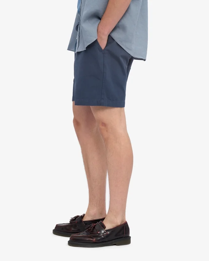 Organic Twill Shorts – Petrolblau