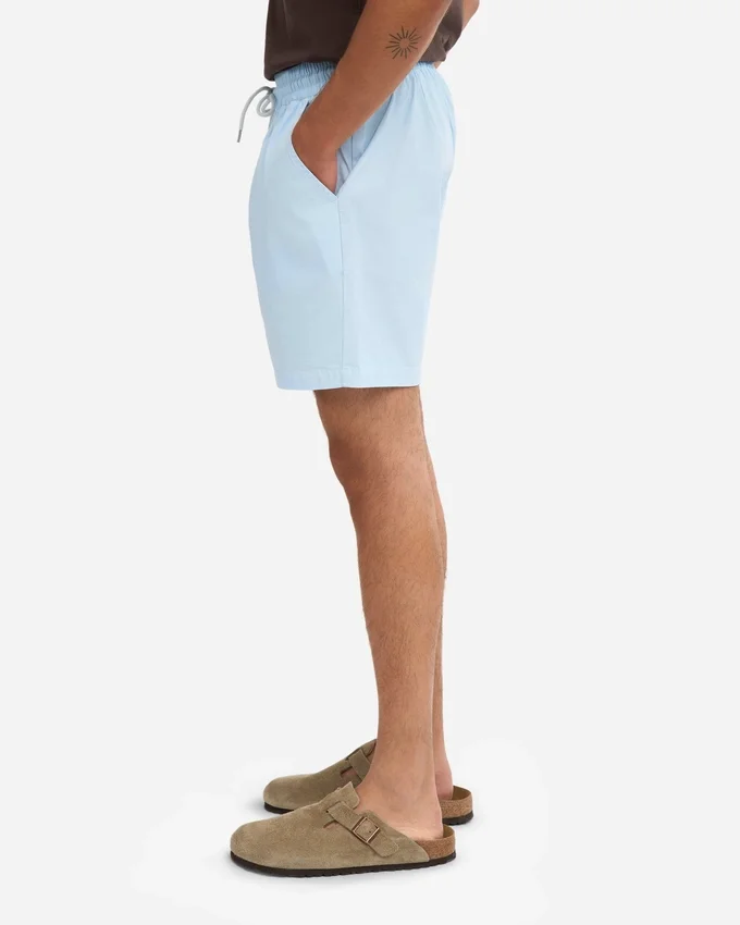 Organic Twill Shorts – Polarblau