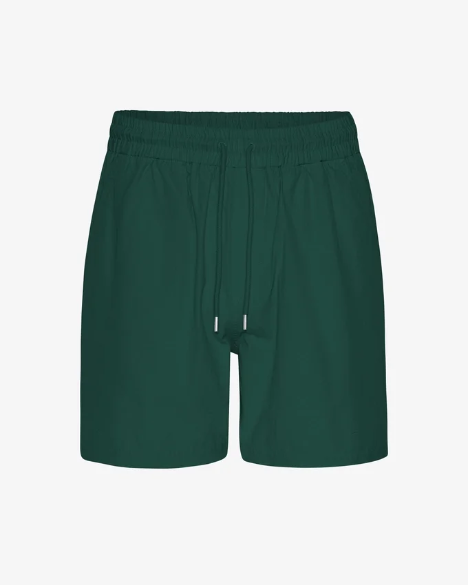 Organic Twill Shorts – Smaragdgrün