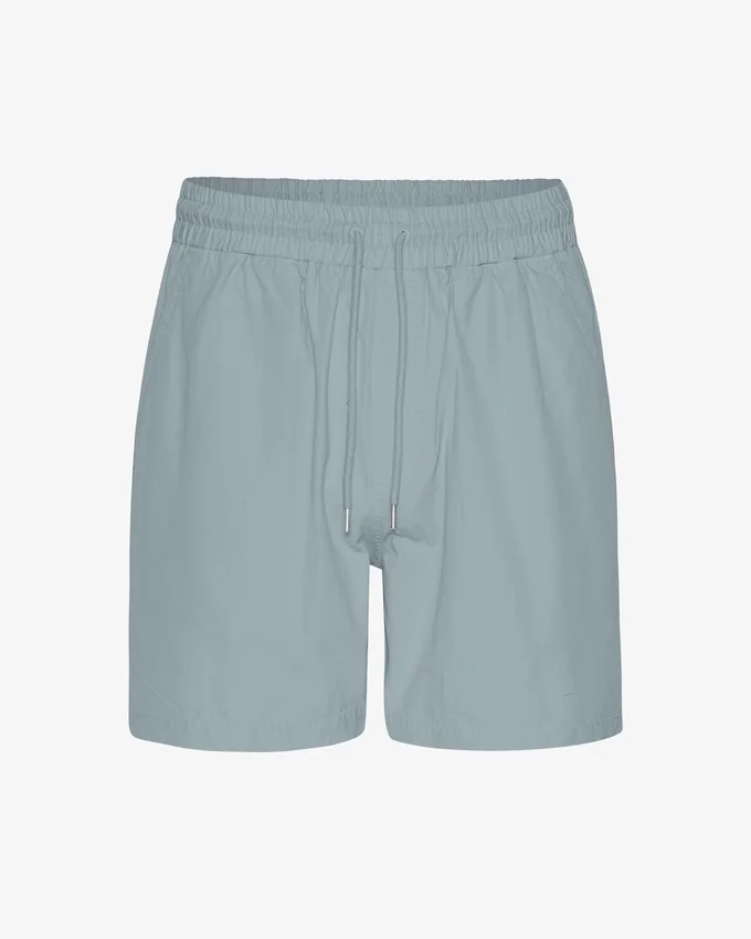 Organic Twill Shorts – Stahlblau