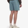 Organic Twill Shorts – Stahlblau