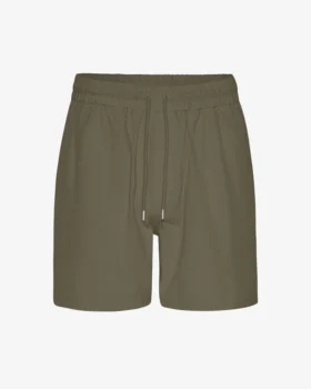 Organic Twill Shorts – Staubiges Oliv