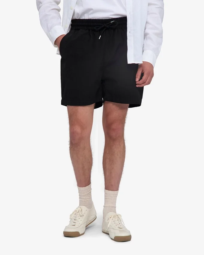 Organic Twill Shorts – Tiefschwarz