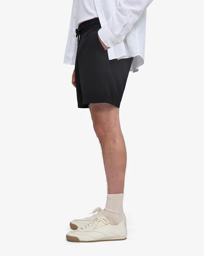 Organic Twill Shorts – Tiefschwarz