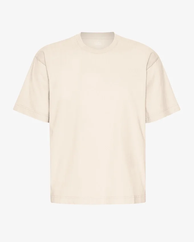 Oversize-Bio-T-Shirt – Elfenbeinweiß