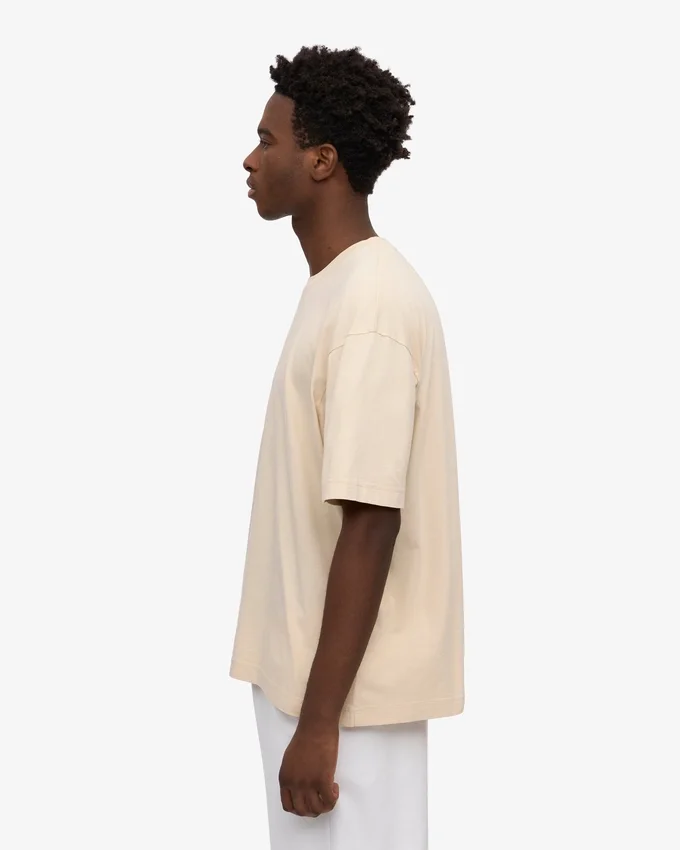 Oversize-Bio-T-Shirt – Elfenbeinweiß