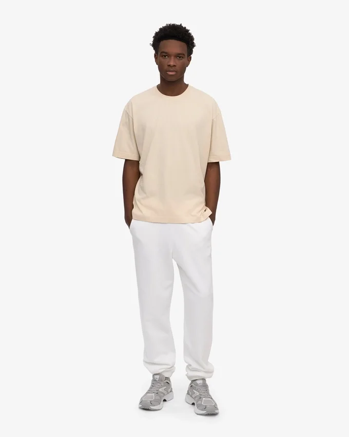 Oversize-Bio-T-Shirt – Elfenbeinweiß