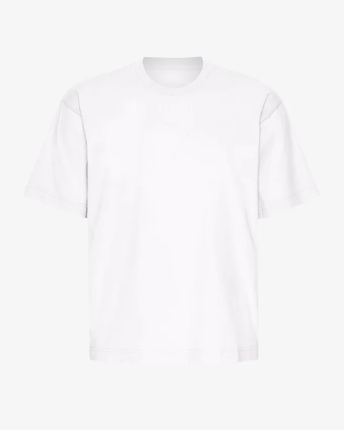 Oversize-Bio-T-Shirt – Optisches Weiß